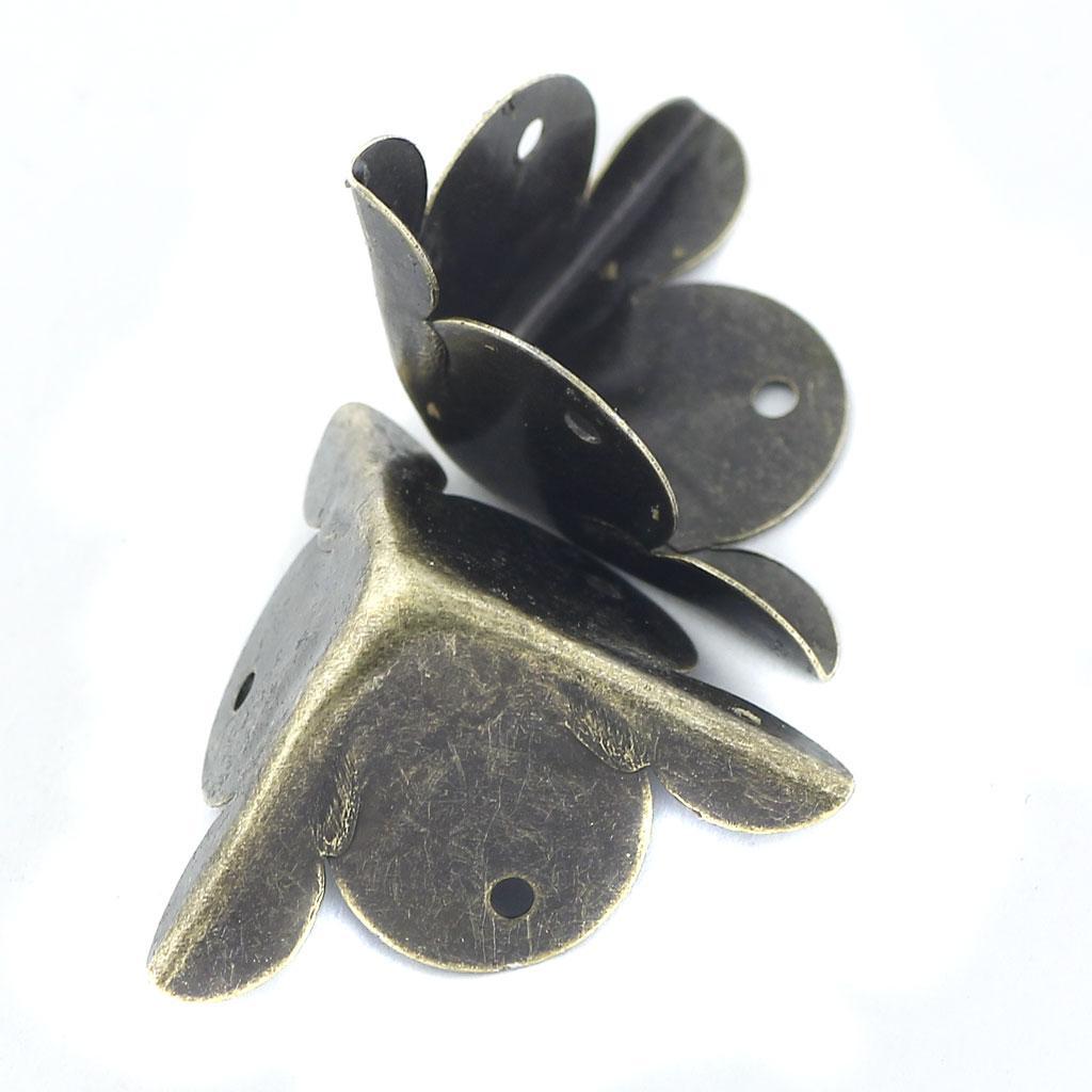 12 Pack Antique Wooden Jewelry Gift Box Cabinet