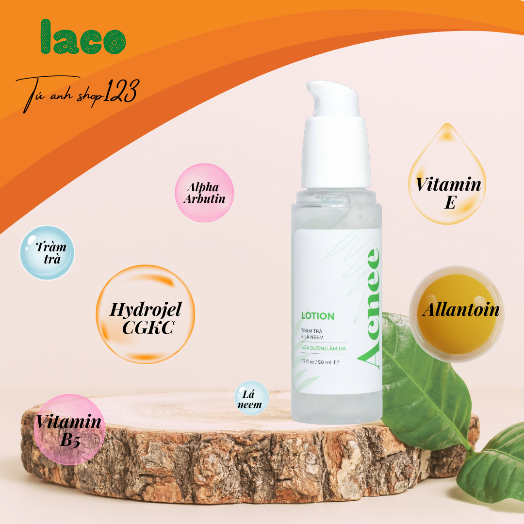 Acnee Lotion - Dưỡng Ẩm Và Làm Dịu Làn Da