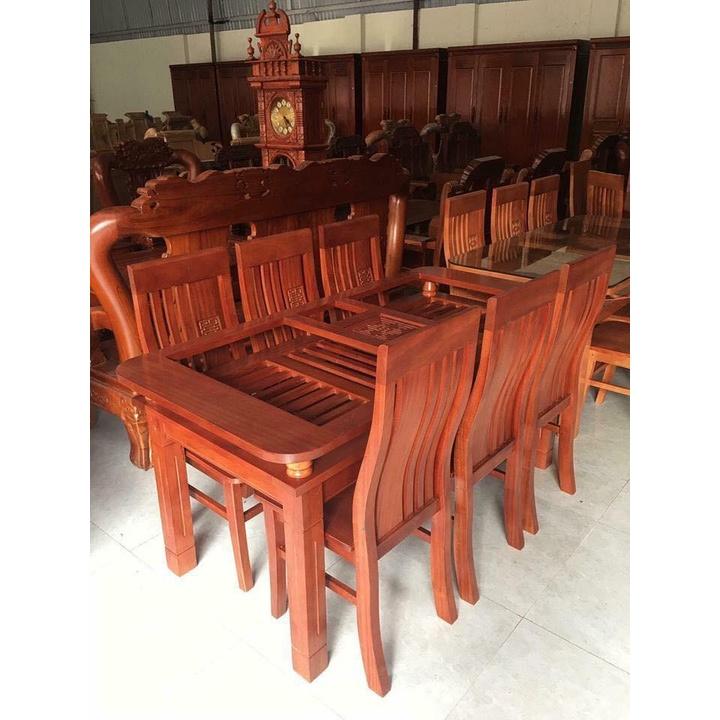 Bàn ghế ăn gỗ xoan