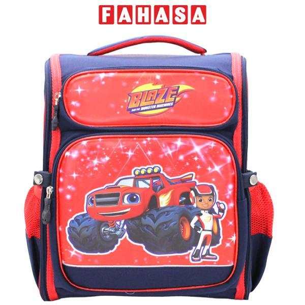 Ba Lô Chống Gù Siêu Nhẹ - Size 38 - Miti C11073_38_CAR3_NAV_RED - Xe Máy Cày