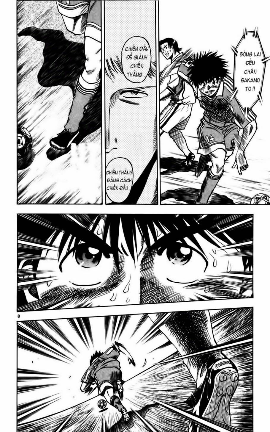 vũ điệu trên sân cỏ - fantasista chapter 69 8