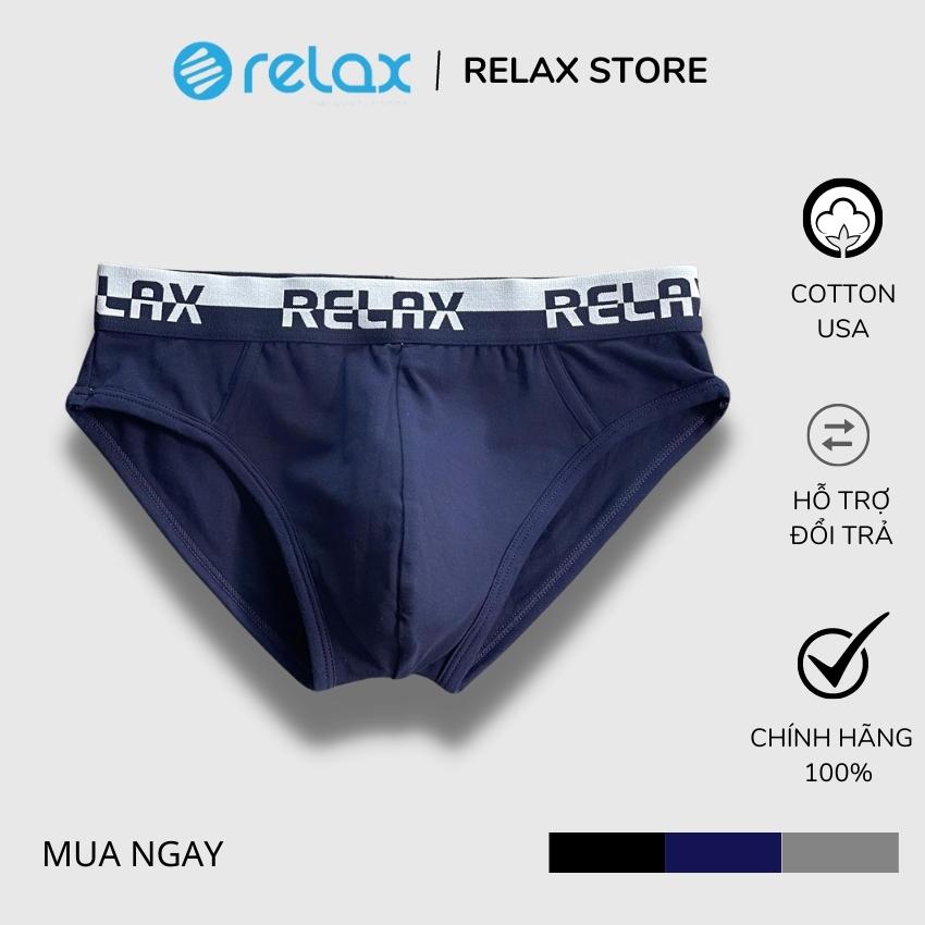 quần lót nam relax cotton cao cấp chính hãng, quần sịp nam relax underwear rltk53