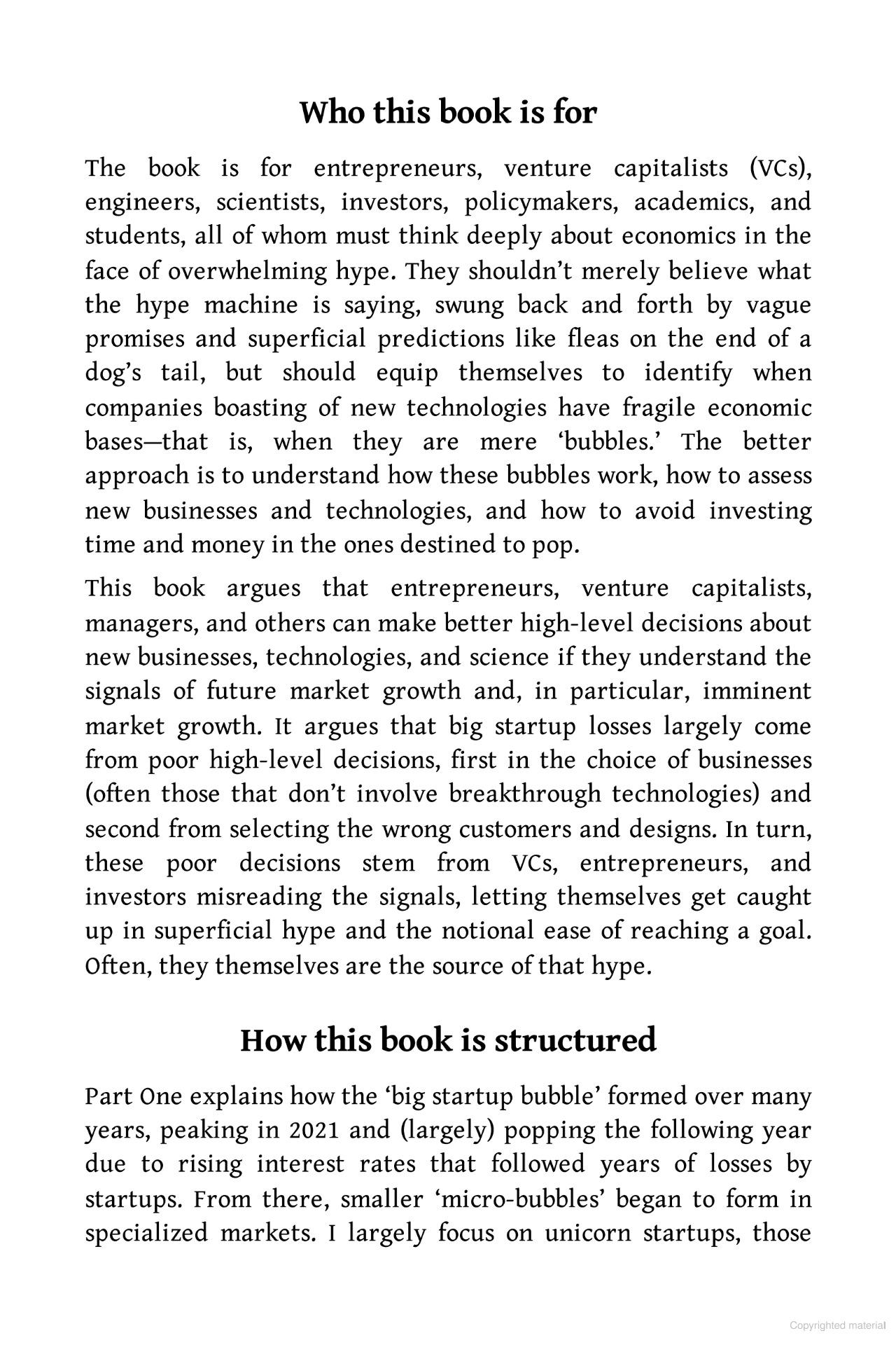 Sách ngoại văn: Unicorns, Hype And Bubbles