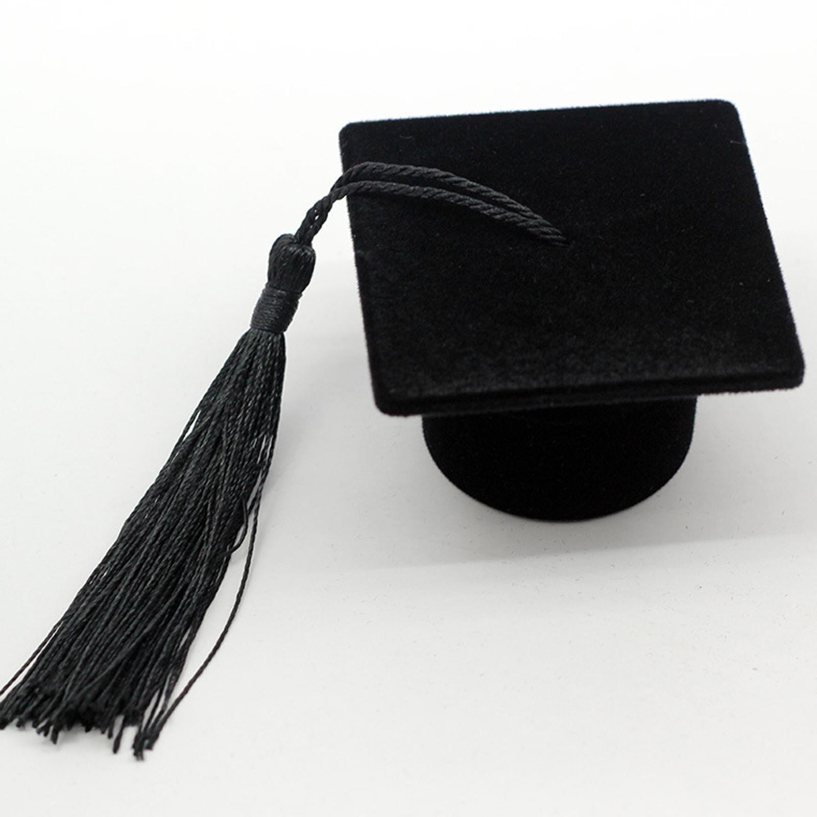 Adorable Graduation Hat Shaped rings Organizer Storage