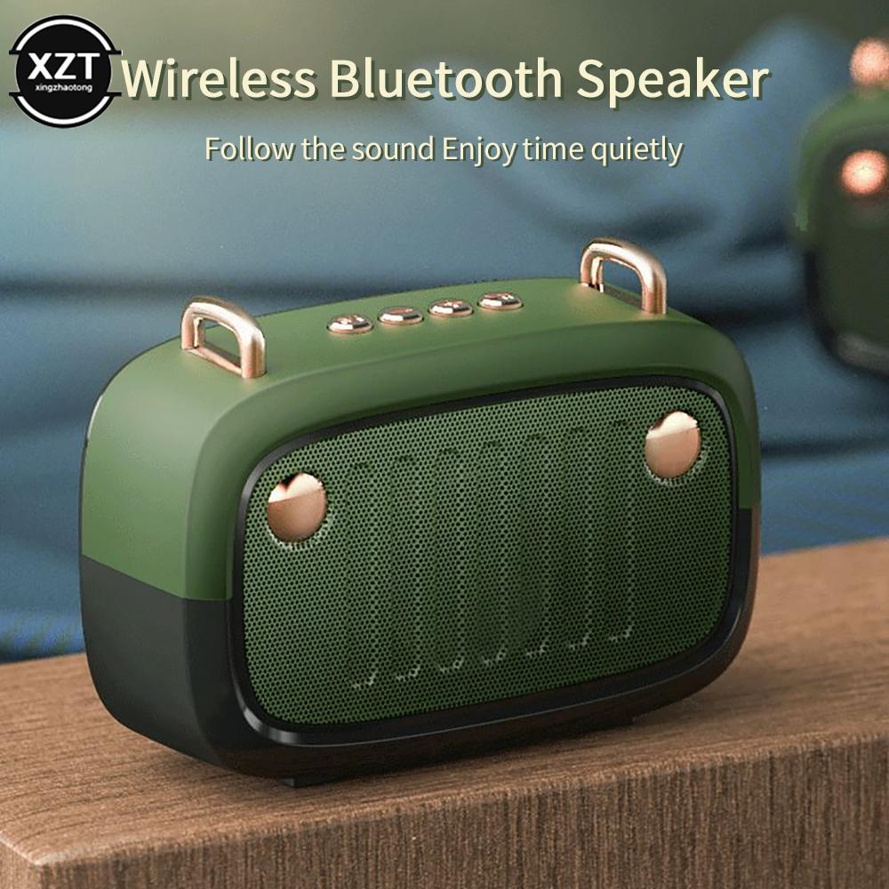 Loa vải Kết nối không dây Bluetooth Di động Thể thao ngoài trời Âm thanh nổi Hỗ trợ thẻ Tf Điện thoại di động Màu sắc: Đen