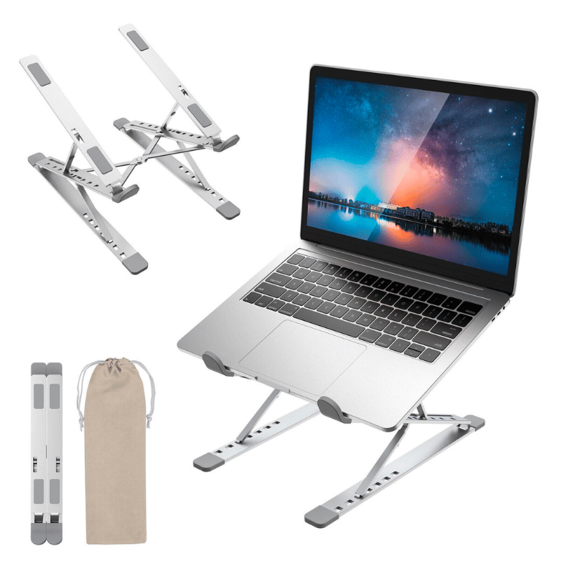 Stand/ Giá Đỡ Nhôm Cho Macbook 2 Tầng N8 - Hàng Chính Hãng