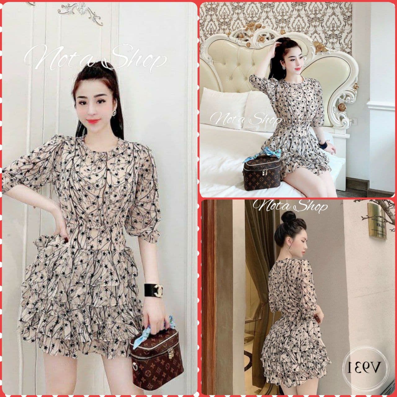 Đầm sao tầng