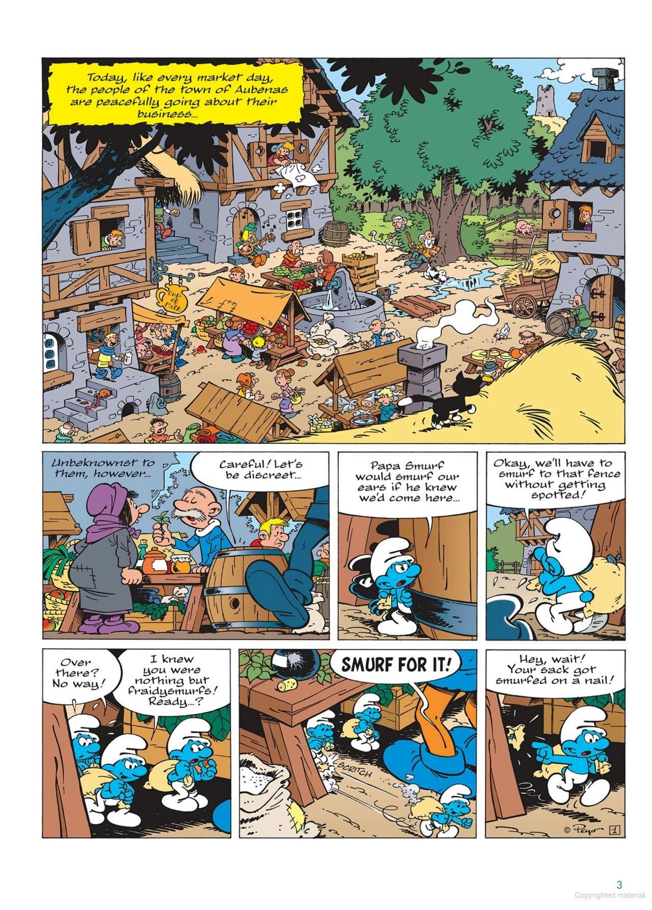 Sách ngoại văn: The Smurfs #25 - The Gambling Smurfs