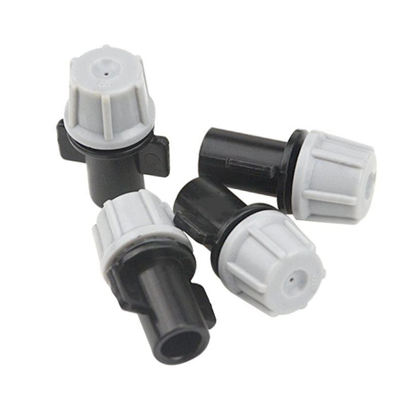 Combo 10/20 béc phun sương đơn xám kèm chân ren 21mm
