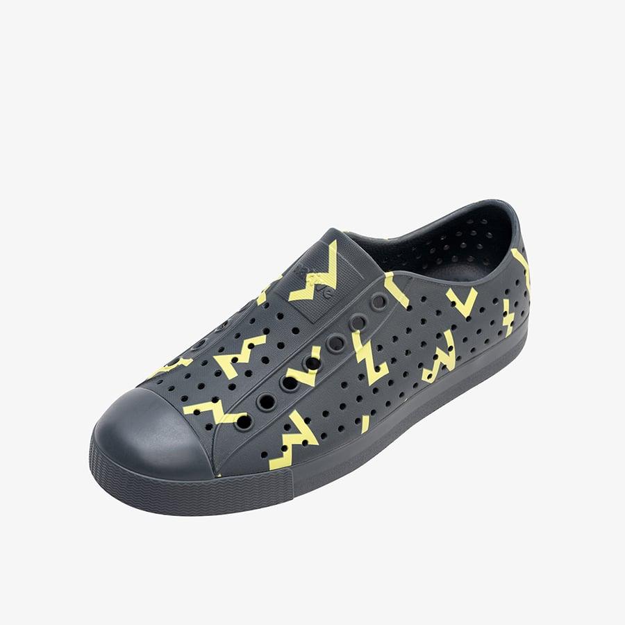 Giày Lười Unisex Native Jefferson Print - Gravity Grey/ Gravity Grey/ Peaceful Wiggle - 42.5