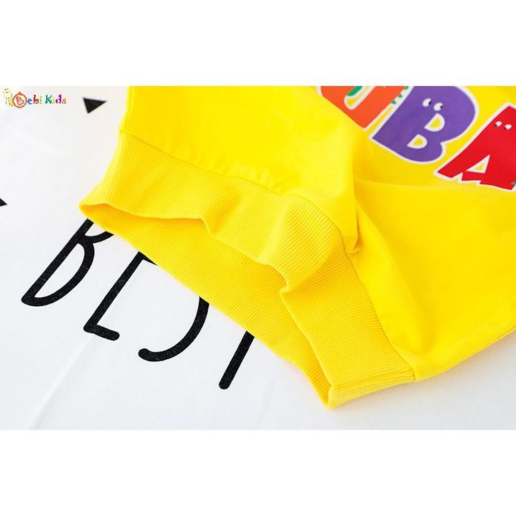 Set áo thun quần jean trẻ em , quần áo trẻ em từ 8 tháng đến 4 tuổi - B276
