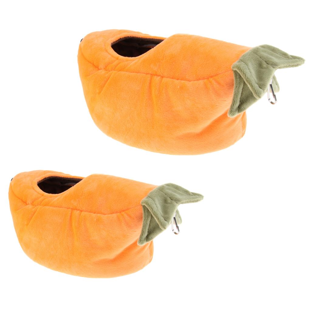 Bird Parrot Lovebird Budgie Macaw Cage Hanging Cozy Hammock Nest Bed L