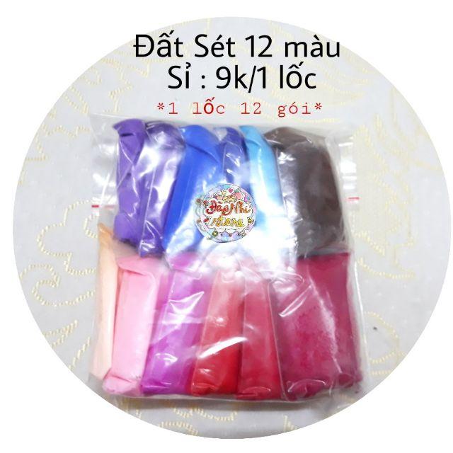 Đất Sét 12 màu/Đất sét Trắng/Super Clay