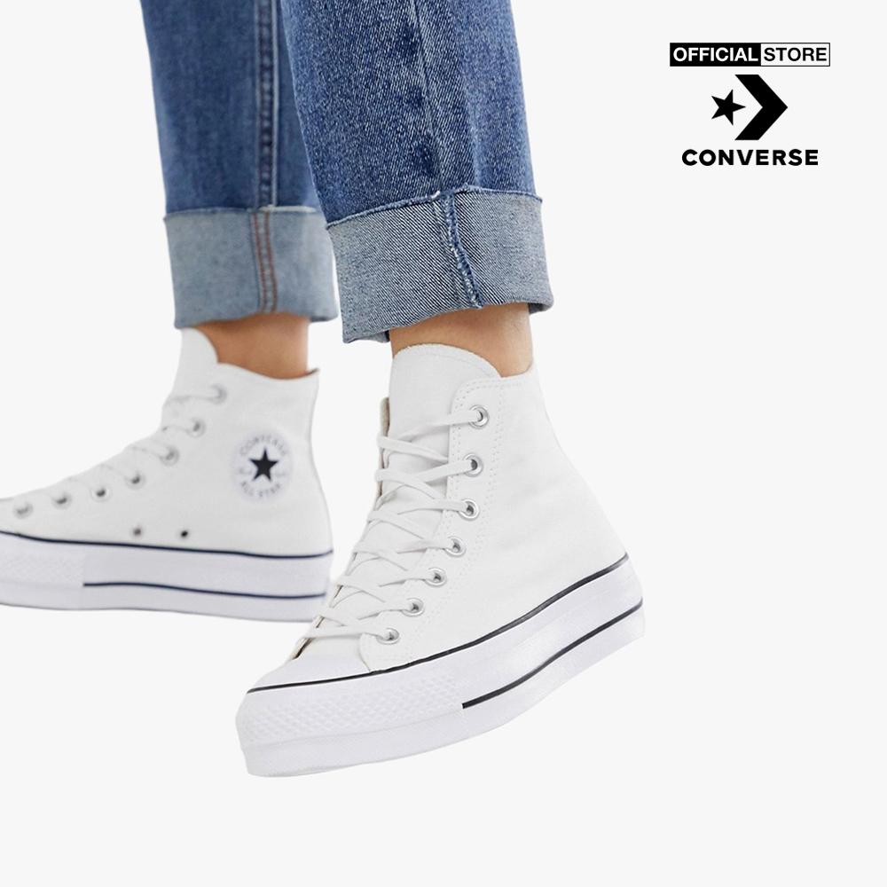 CONVERSE - Giày sneakers nữ cổ cao Chuck Taylor All Star Lift 560846C