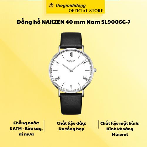 Đồng hồ NAKZEN 40 mm Nam SL9006G-7 - Hàng Chính Hãng