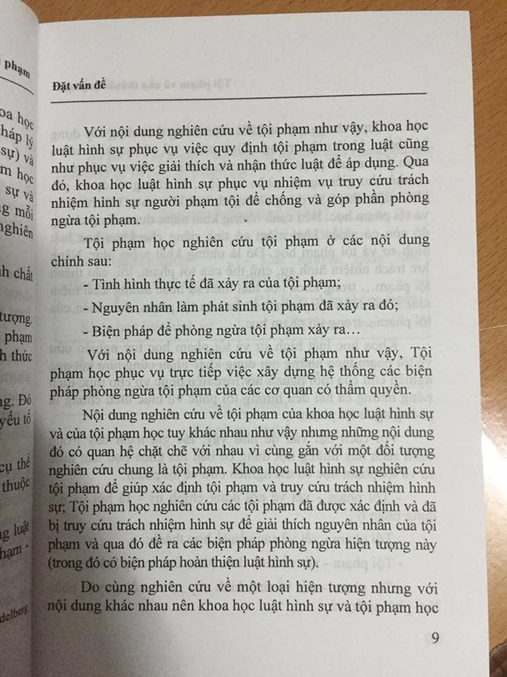 Combo: Pháp luật tố tụng hình sự với việc bảo vệ quyền con người và Tội phạm và cấu thành tội phạm