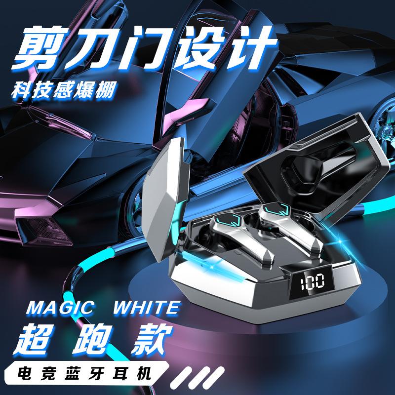 Khuyến mãi cạnh tranh không dây thực sự Trò chơi tai nghe Bluetooth không bị trễ khi chạy giảm tiếng ồn Tuổi thọ pin dài đeo lâu không đau năm mới