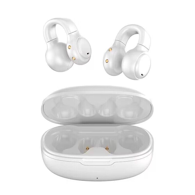 Tai nghe giảm tiếng ồn không dây TWS Tai nghe nhạc âm thanh nổi 9D HIFI Tai nghe dẫn truyền xương Tai nghe chống nước cho iOS Android 2023 MỚI Màu sắc: Trắng VIP