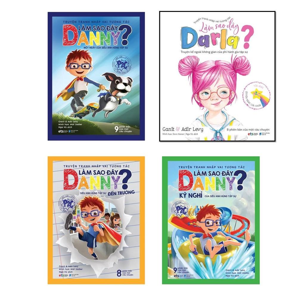 Combo 4 cuốn: Làm Sao Đây Danny? + Làm Sao Đây Darla? - Bản Quyền - Danny Đến Trường