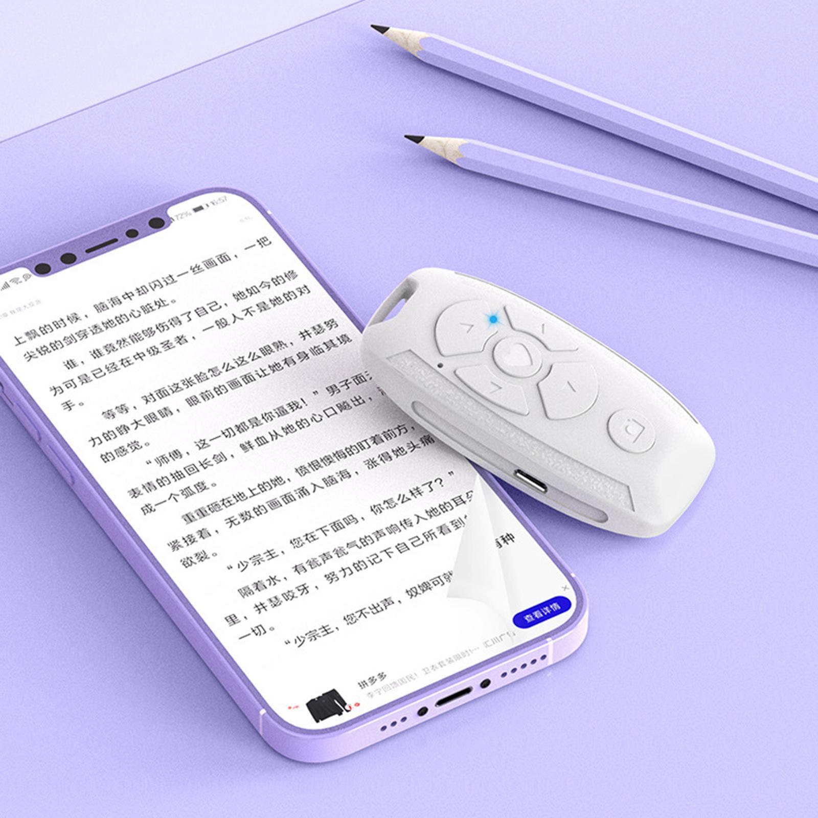 Bluetooth Camera Shutter Remote Selfie Button Accessories Black