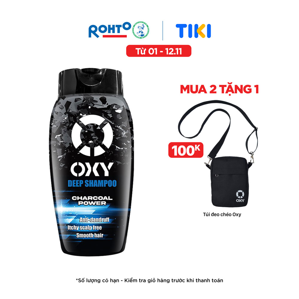 Dầu gội tác động sâu cho nam giới Oxy Deep Shampoo