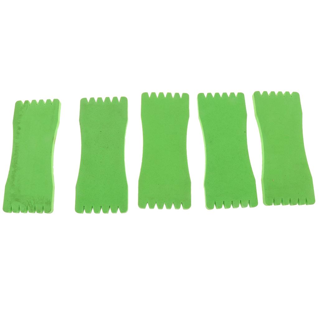 2xFoam Fishing Line Board Fishing Winding Board Wrapped Wire Spool Board 5x12
