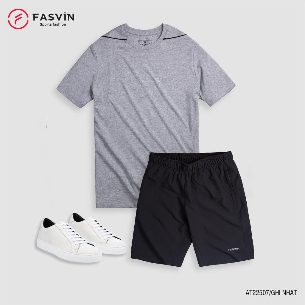 Bộ Quần Áo Thể Thao Nam FASVIN AT22507.HN Hàng Nhà Máy Chất Liệu tốt Phom Dáng Đẹp