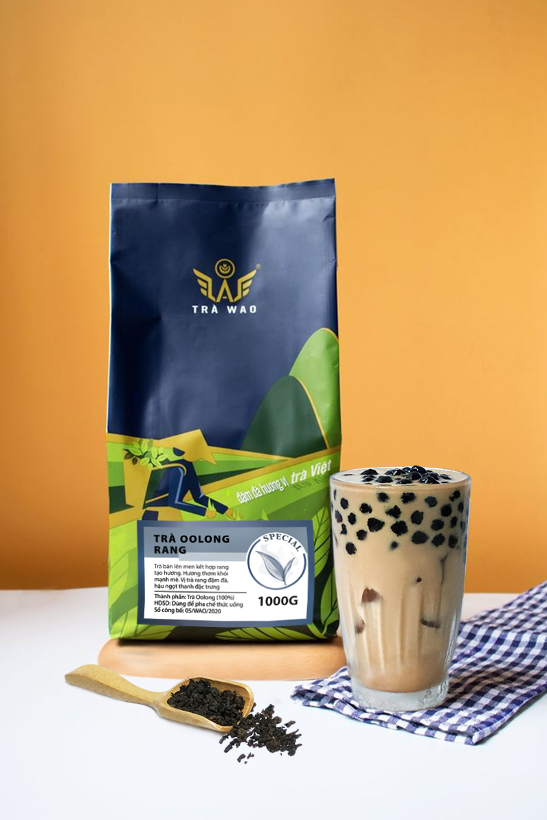 Trà Oolong Rang WAO (1kg/túi) pha trà sữa oolong nướng cực thơm