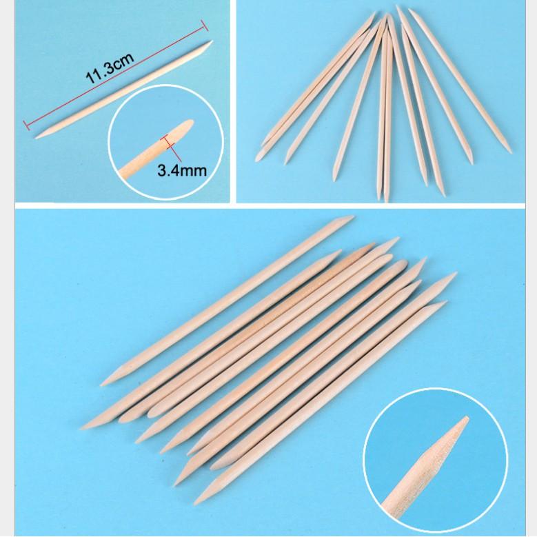 Sét 10 que gỗ làm sạch móng chuyên nghiệp