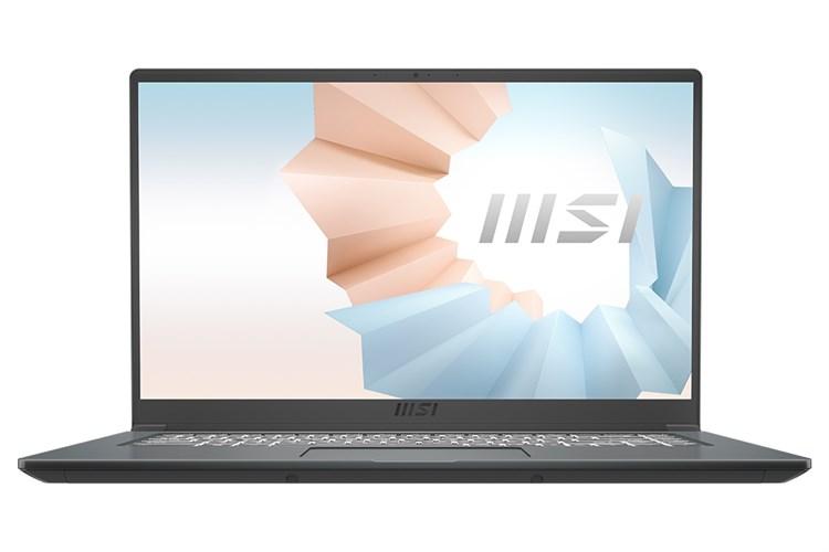 Laptop MSI Modern 15 A5M R7 5700U/8GB/512GB/15.6&quot;F/Túi/Chuột/Win11/(237VN)/Xám - Hàng chính hãng