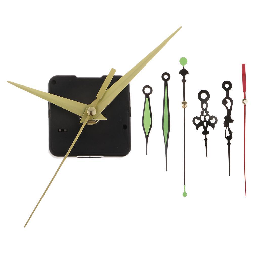 5 Sets of Quartz Movement Quartz Movement with Sets of Hands Radio Controlled Clock