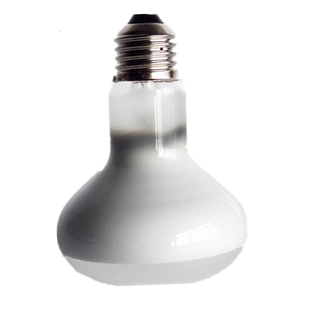 2 pcs 50W/75W Tortoise Reptile Vivarium Light UVA Basking Lamp Heat Bulb
