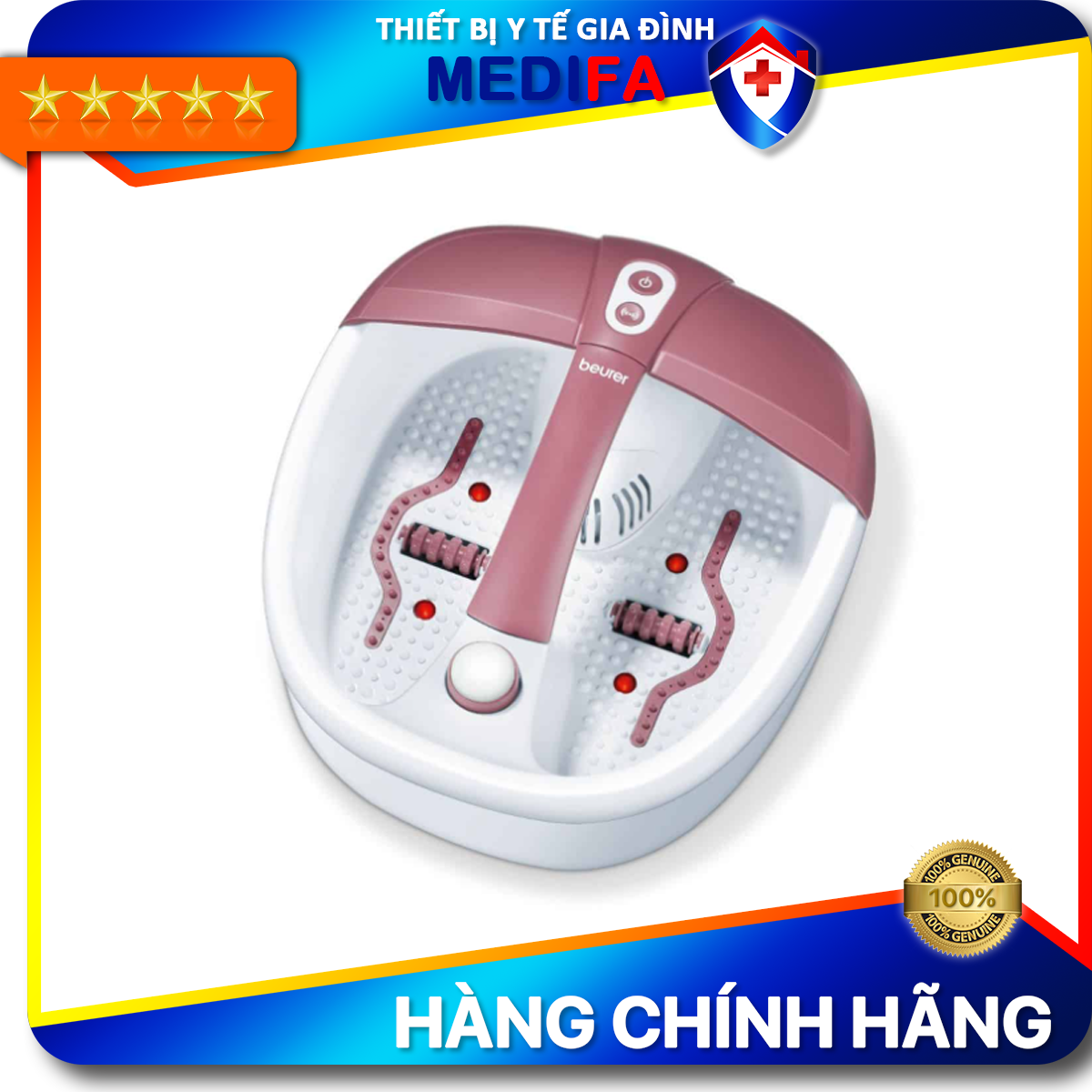 Bồn Ngâm Chân Massage Đa Năng Hồng Ngoại Có Hương Thơm Beurer Fb35