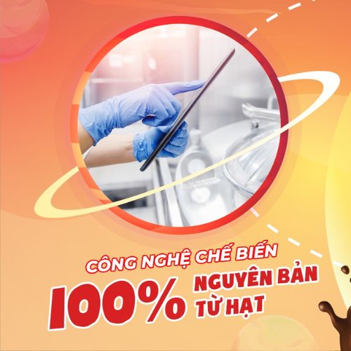 Thùng 48 hộp Sữa Yến Mạch Vkid VIỆT NGŨ CỐC Cho Bé Thơm Ngon Hương Vị Cacao 180ml/Hộp