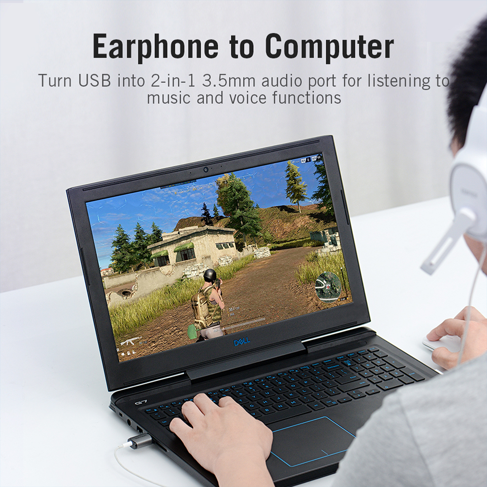 Bộ chuyển đổi Vention USB sang jack cắm tai nghe 3,5 mm