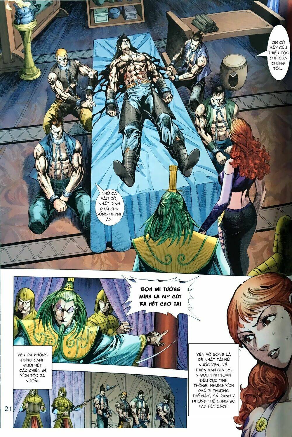 xuân thu mãnh sĩ chapter 9 19