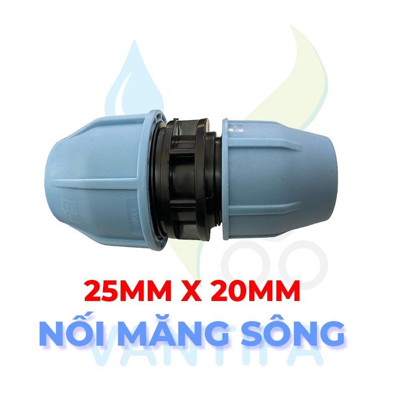 Nối măng sông giảm, nối măng sông thu - nối ống HPDE, PPR 20, 25, 32, 40 Không Cần Hàn