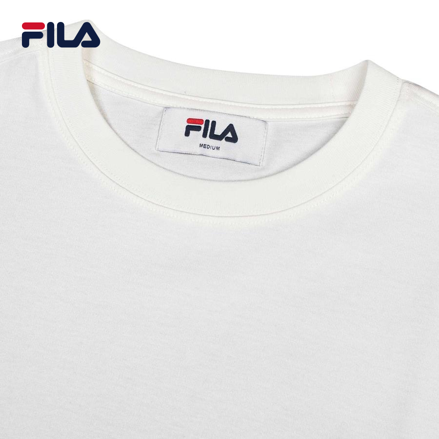 Áo thun tay ngắn thời trang unisex Fila SHORT SLEEVE TEE - FW2RSE4044X-WHI