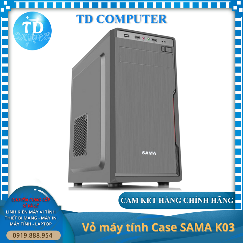 Vỏ máy tính Case SAMA K03 - Hàng chính hãng TECH VISION phân phối