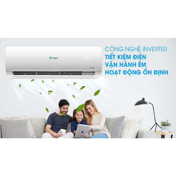 Máy lạnh 1 chiều Casper Inverter 9000BTU (1.0HP) MC-09IS33 - Giao toàn quốc - Hàng chính hãng