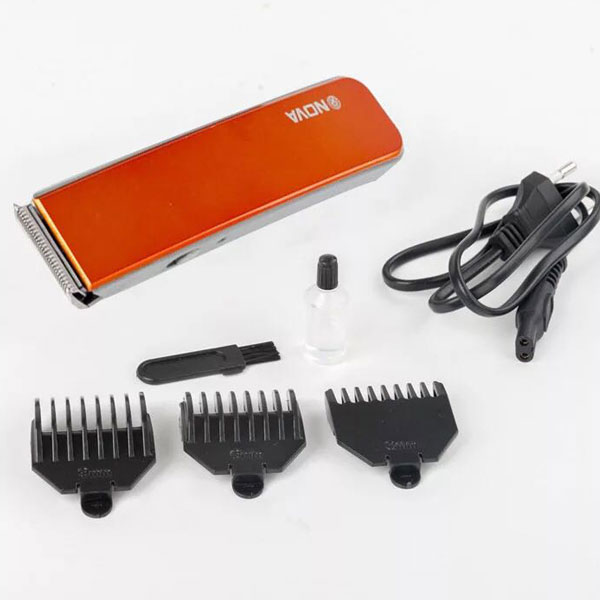 Tông Đơ Cắt Tóc NOVA 216 Đa Năng, Nhỏ Gọn , Dễ Sử Dụng, Chuyên Dùng Tại Gia Đình, Pin Sạc Tiện Lợi FULLBOX [ Giao Màu Ngẫu Nhiên ]