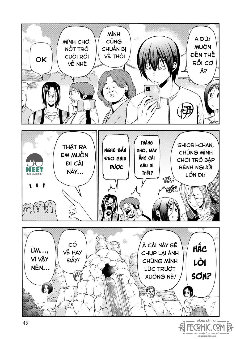 cô gái thích lặn - grand blue chapter 78 46