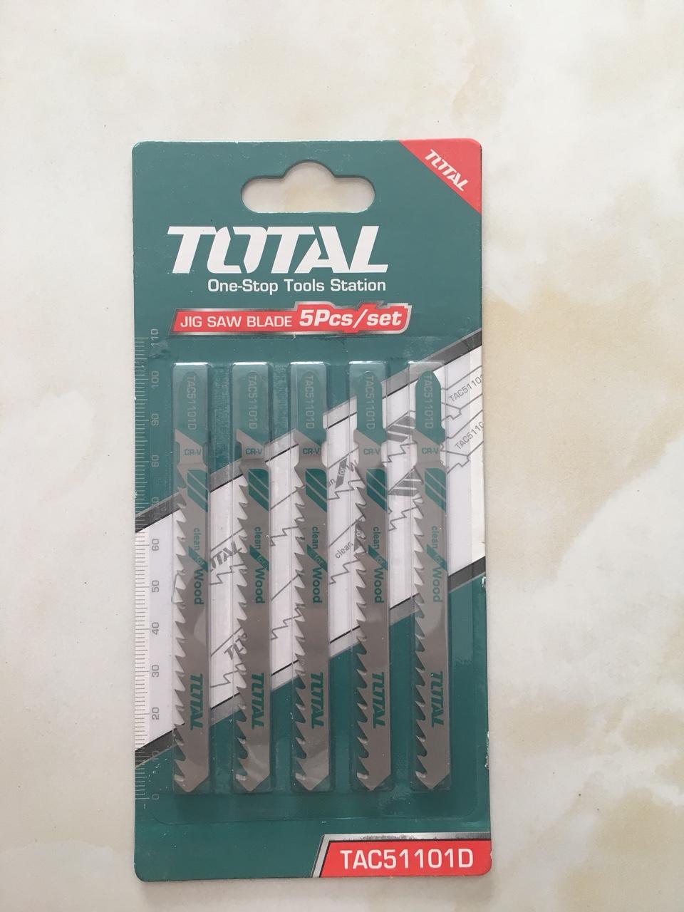 BỘ LƯỠI CƯA GỖ 5 CHI TIẾT TOTAL TAC51101D