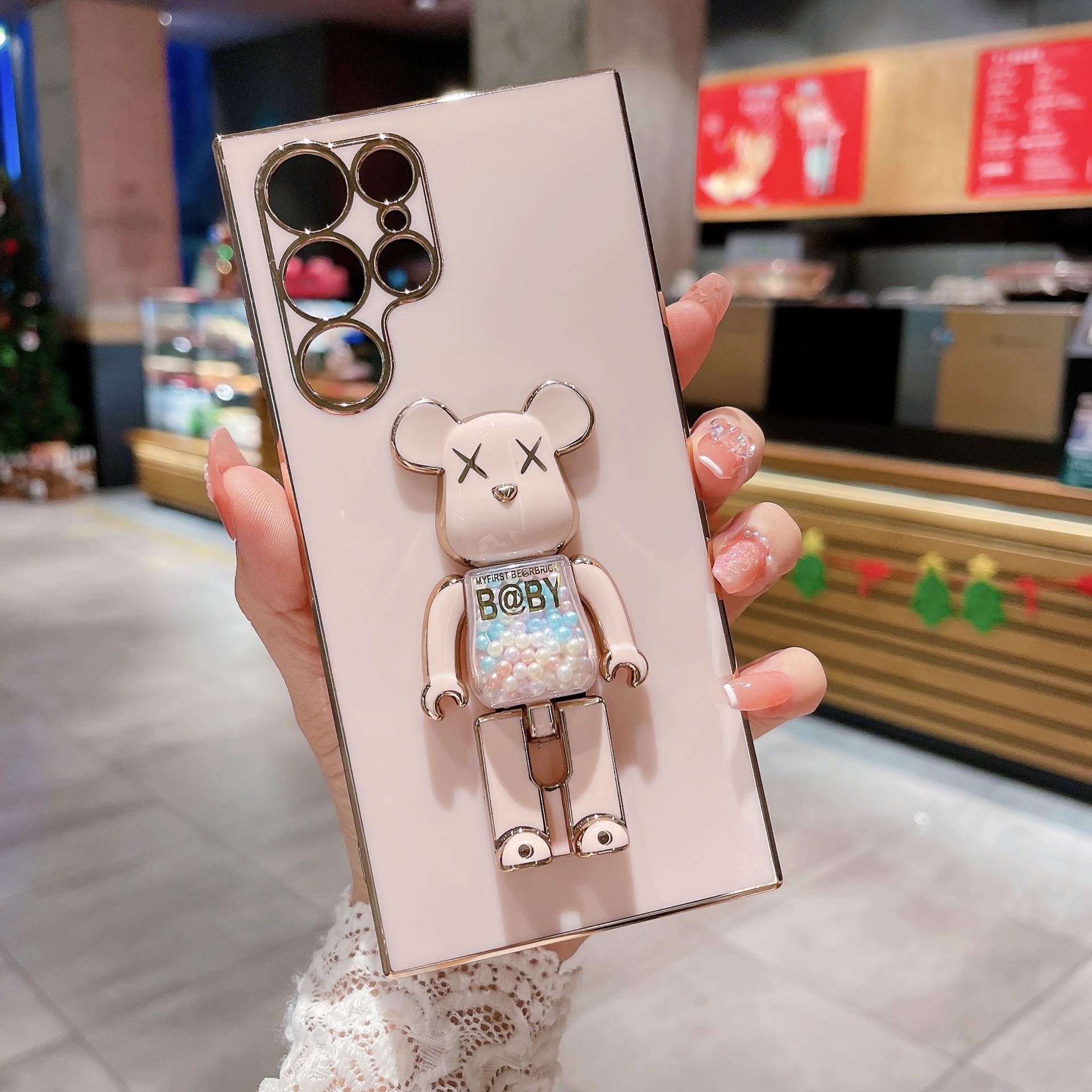 Ốp TPU Bearbrick Kẹo Cho Samsung Galaxy S23 Ultra / S23 PLus / S22 Ultra / S22 Plus / S21 Ultra /S21 Plus / Note 20 Ultra / Note 20 / S20 FE