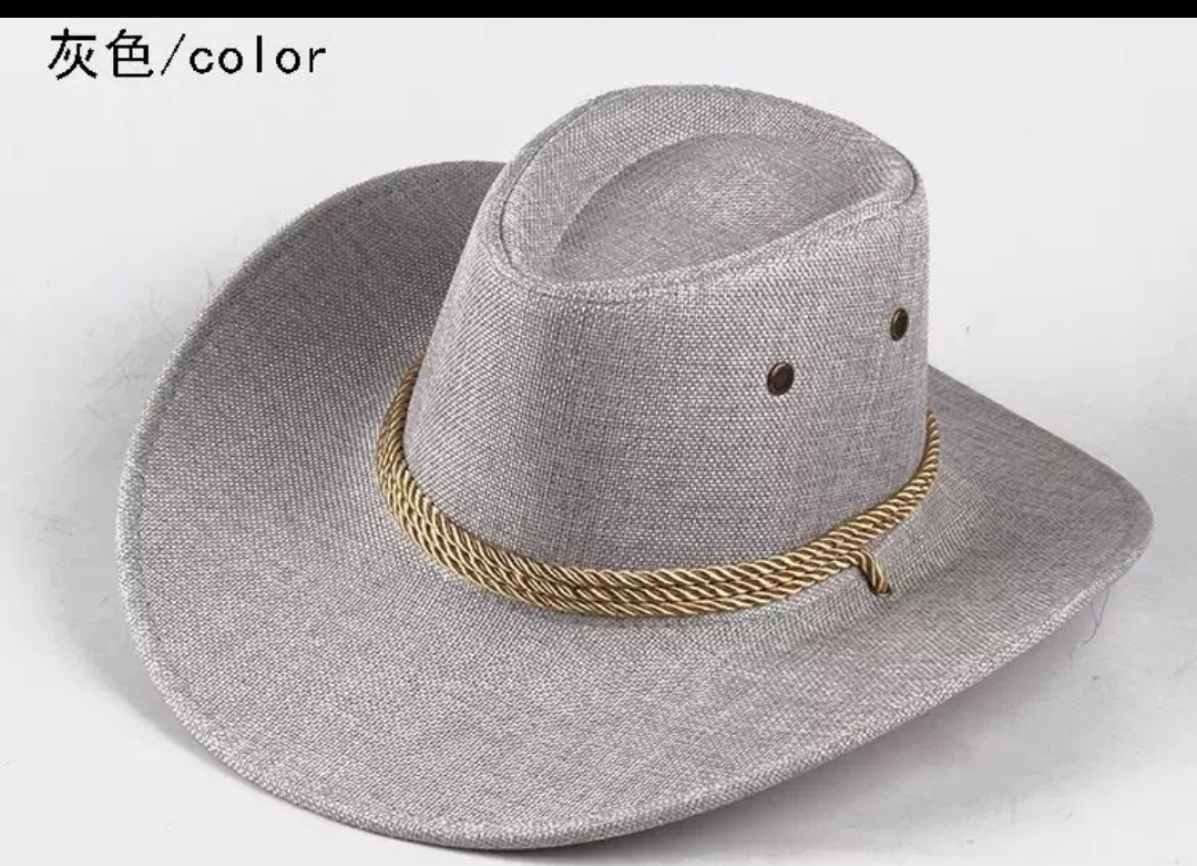 Nón mũ cao bồi nam nữ vành cong y hình. Chất liệu bố line. * Nón mũ cao bồi dành cho cả nam và nữ với thiết kế vành cong y hình. * Chất liệu của nón là bố line dona25060601