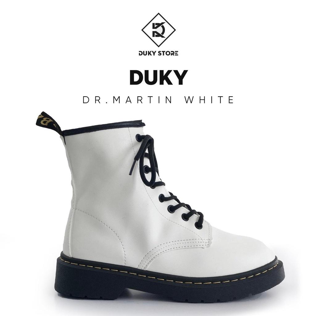 (Có sẵn) Giày boots Dr.Marten nữ phong cách chất liệu da Pu - Duky Store