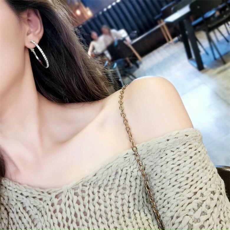 Bông tai thời trang nữ đính cườm lấp lánh BTAP TH211