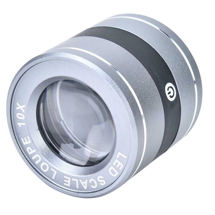 Kính Lúp 10X Cao Cấp HH8030 - PIN SẠC -