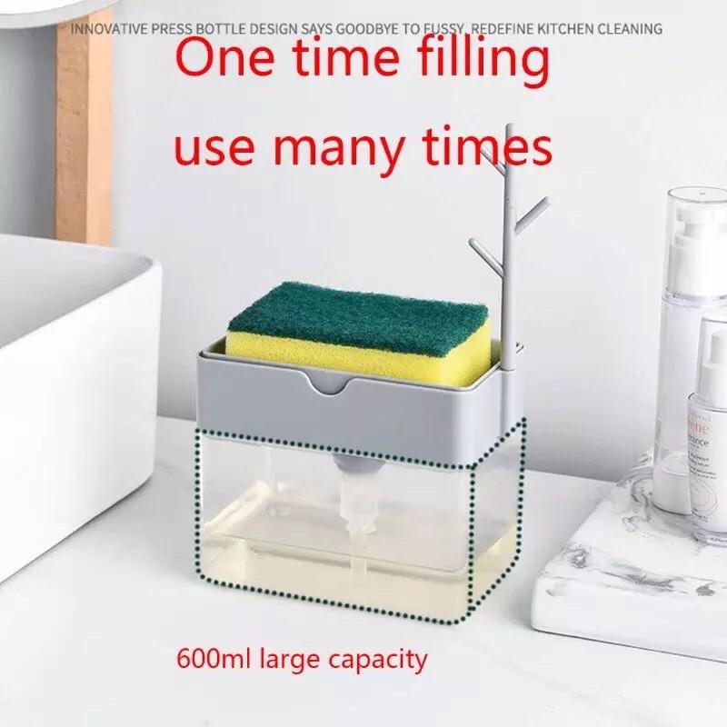 Hộp đựng nước rửa bát 2 tầng