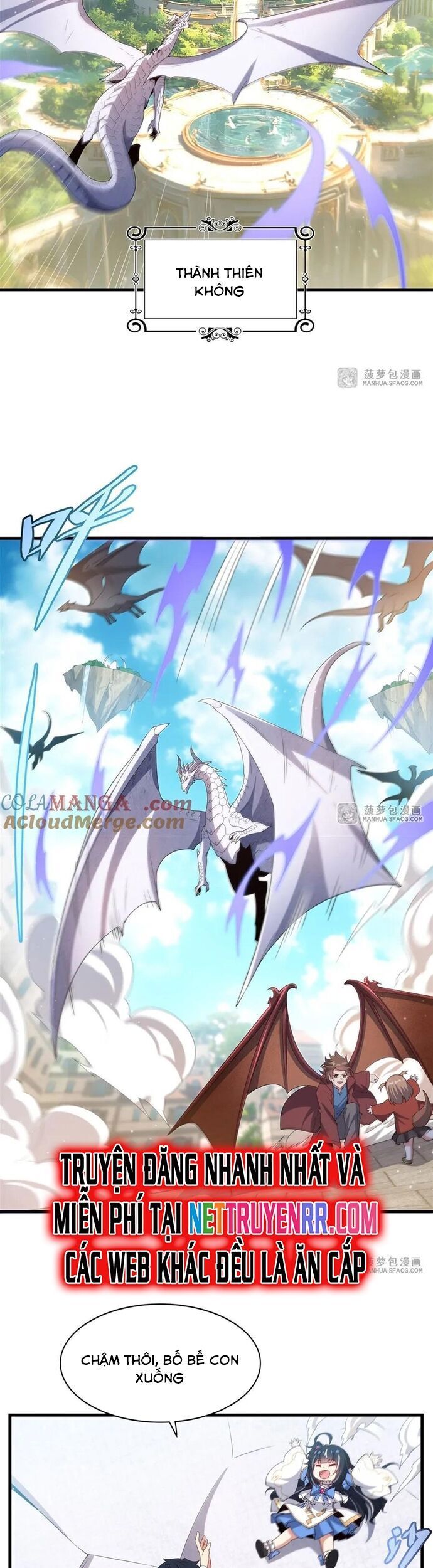 câm miệng đi ác long, ta không muốn trông trẻ với ngươi nữa! chapter 17 3